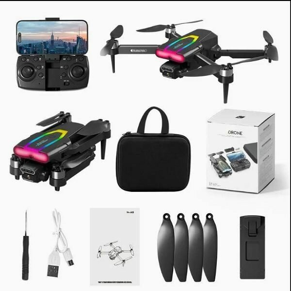 Drone pliable avec caméra HD