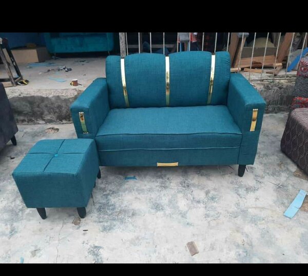 Canapé convertible moderne avec ottomane