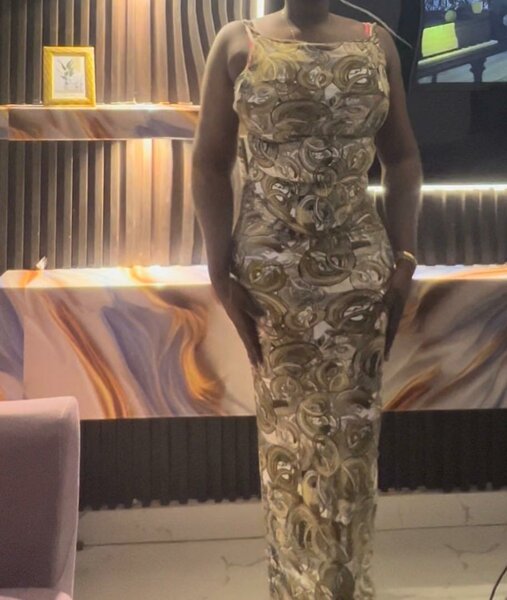 Robe longue en soie d'été pour femme