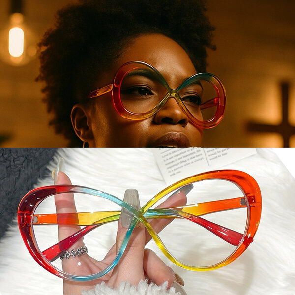 Lunettes de soleil arc-en-ciel