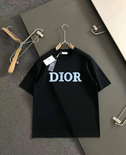 T-shirt Dior noir homme luxe