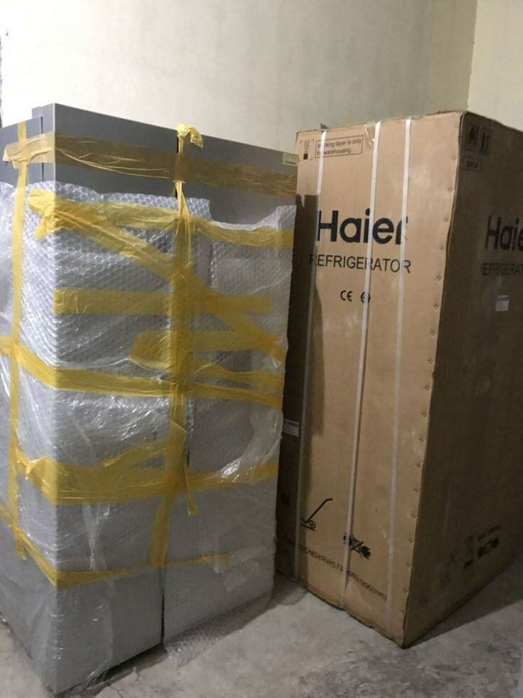 Réfrigérateur Haier inox 2 portes