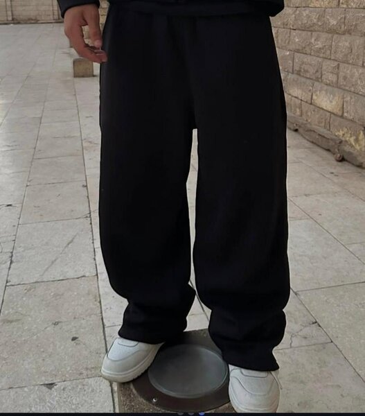 Pantalon décontracté noir