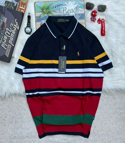 Polo  rayé élégant LACOSTE