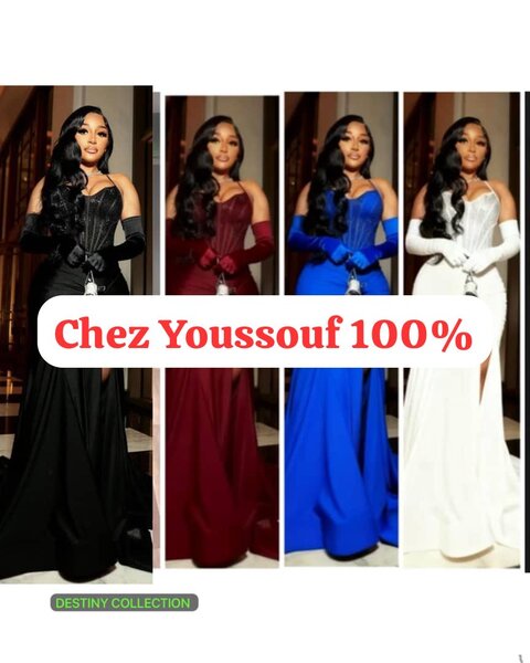 Robe de soirée longue élégante