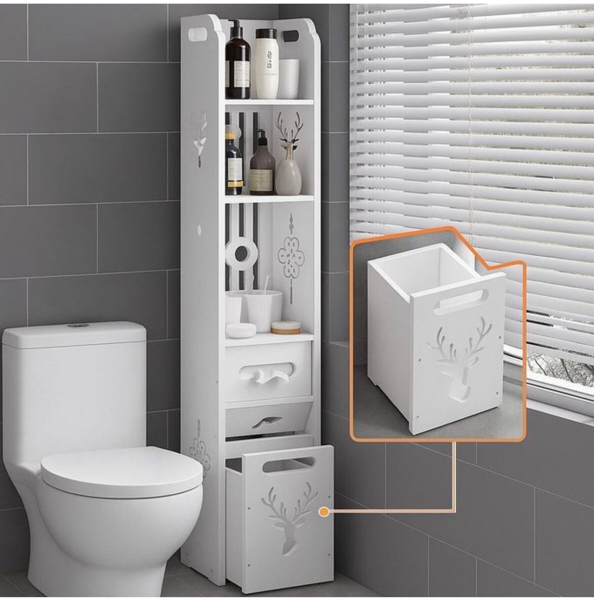 Meuble de rangement salle de bain