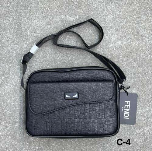 Fendi Black Leather Crossbody Bag