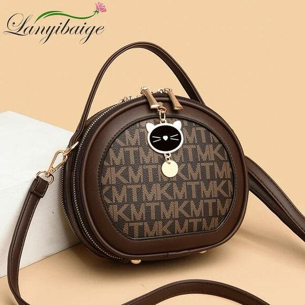 Sac à main rond élégant