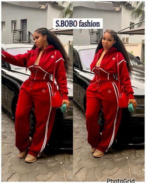 Combinaison rouge S.BOBO fashion pour femmes
