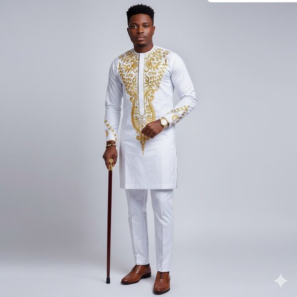 Ensemble africain homme chic