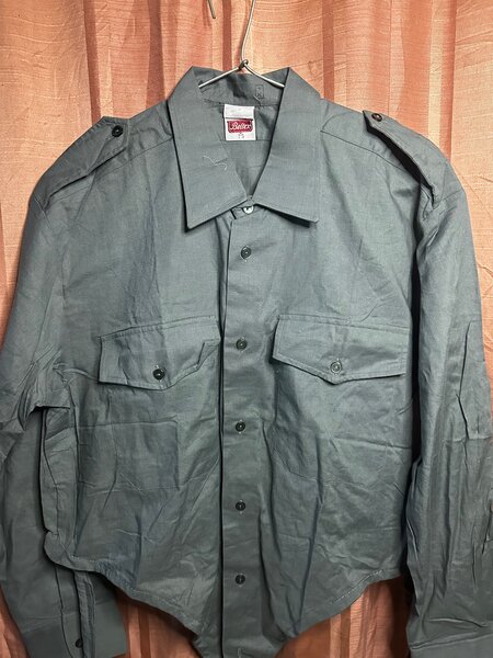 Chemise de travail femme grise