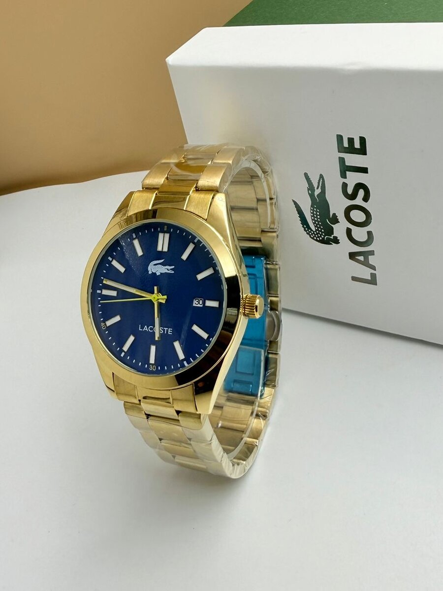 Montre Homme Dorée Lacoste
