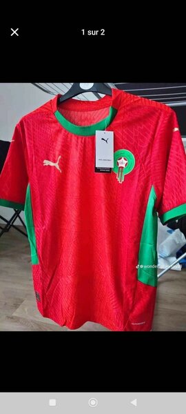 Maillot Équipe Maroc Pro max