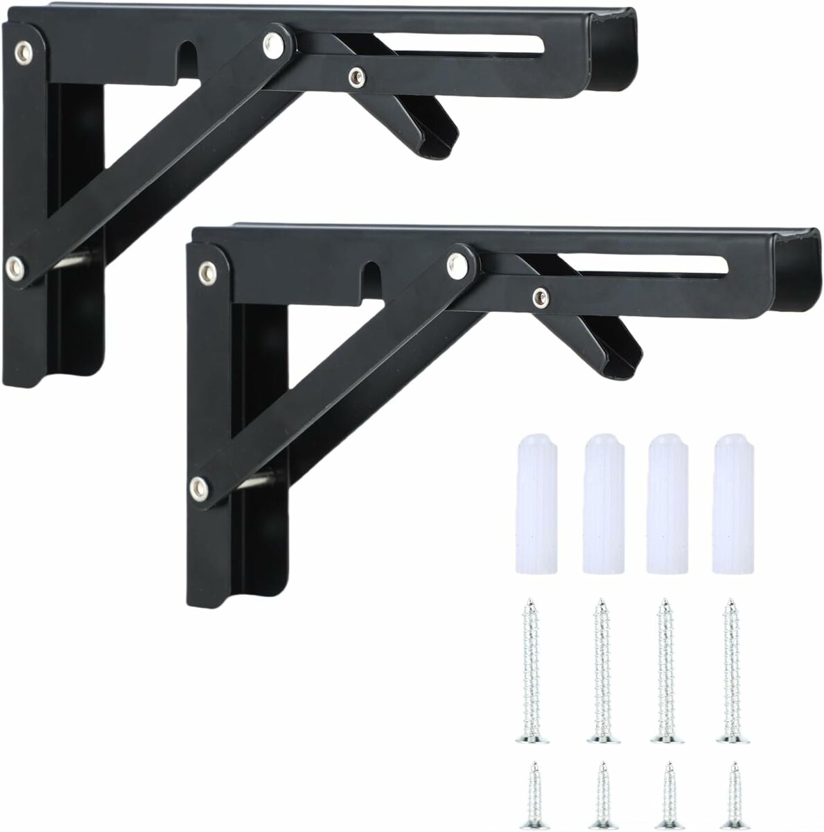 Support étagère murale pliable