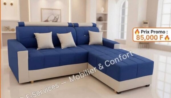 Canapé d'angle moderne