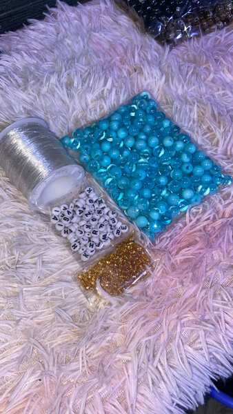 Kit de perles DIY coloré