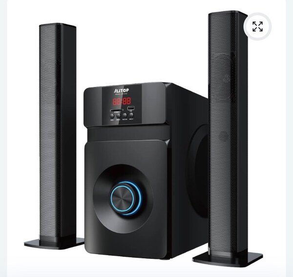 Système audio avec subwoofer puissant