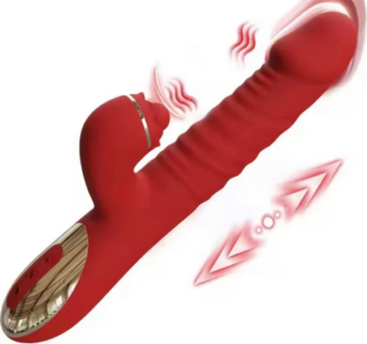 Vibromasseur masculin en silicone rechargeable