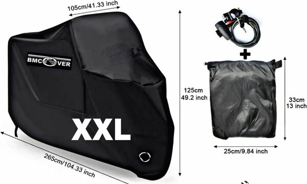 Housse couverture moto