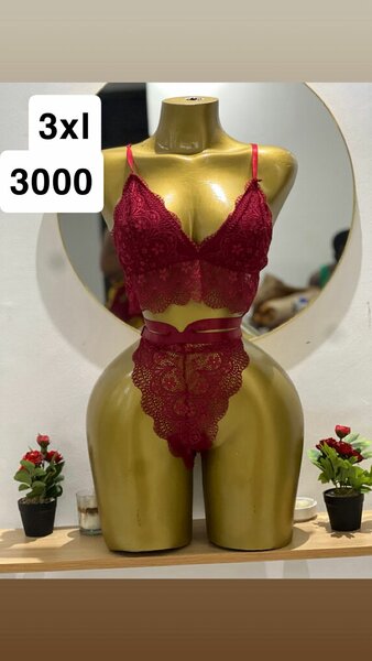 Ensemble Lingerie Noir Grande Taille