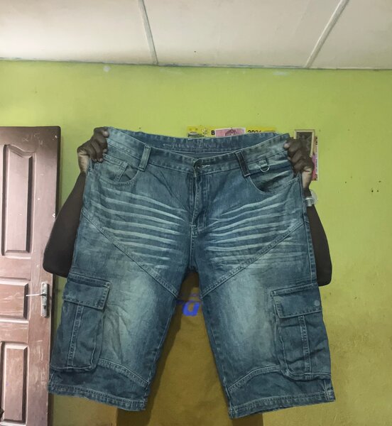 Shorts en jean homme cargo