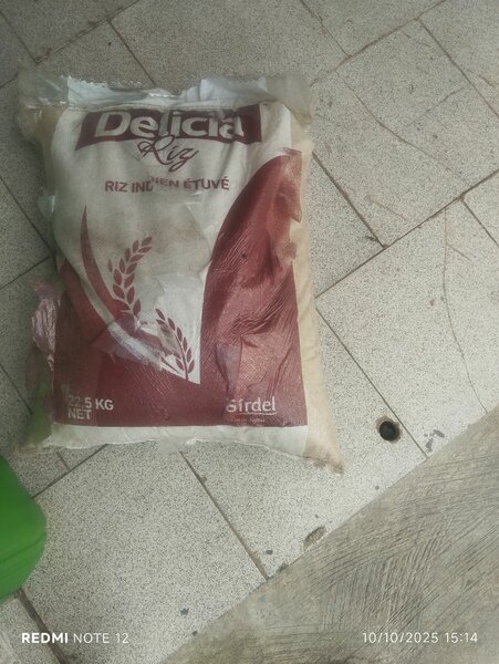 Riz Indien Étuvé 25kg Delica