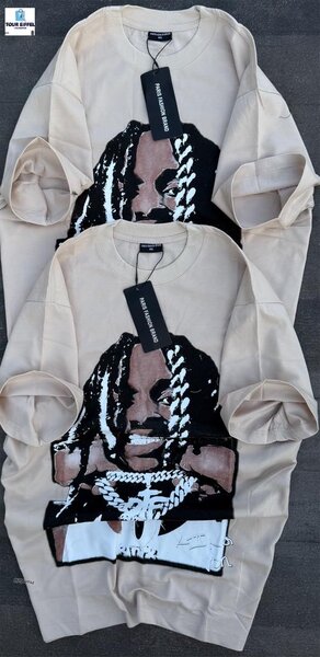 T-shirt unisexe avec imprimé style