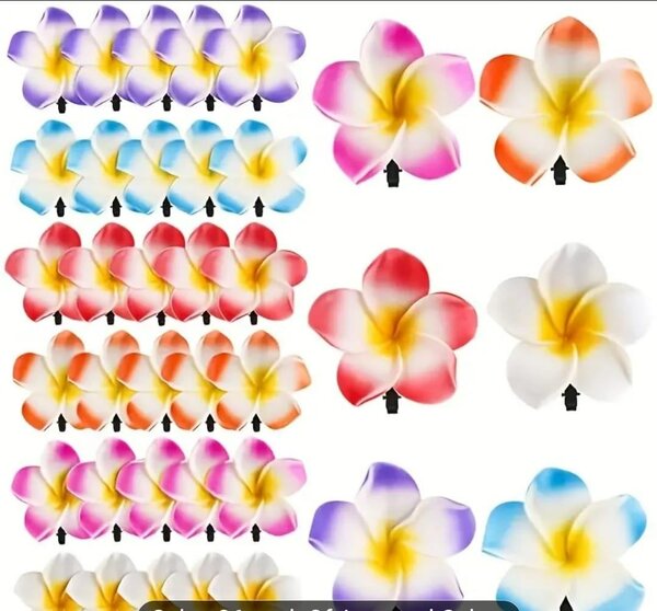 Colorful Artificial Plumeria