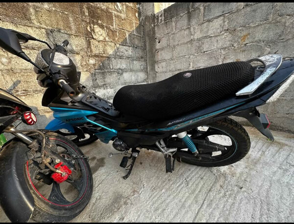 Apsonic X1 Plus moto bleu