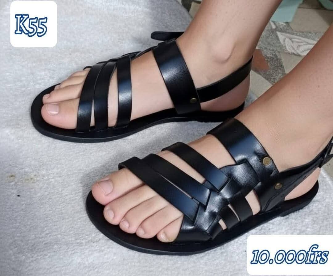 Sandales en cuir pour hommes
