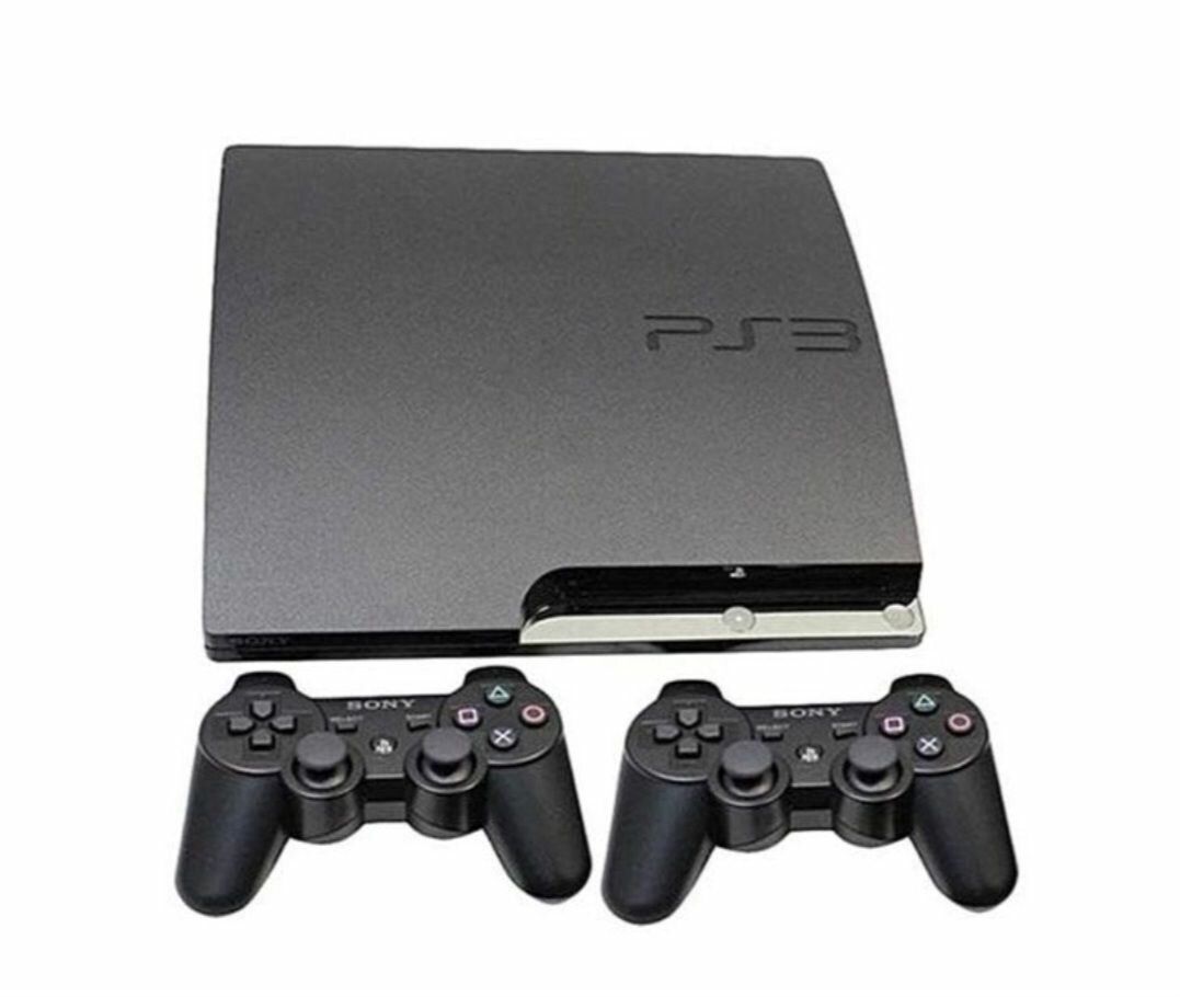 Console Sony PS3 avec manettes