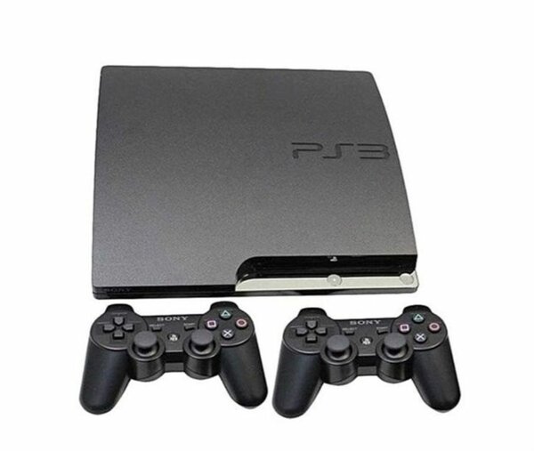 Console Sony PS3 avec manettes