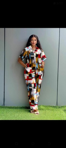 Ensemble pyjama femme multicolore