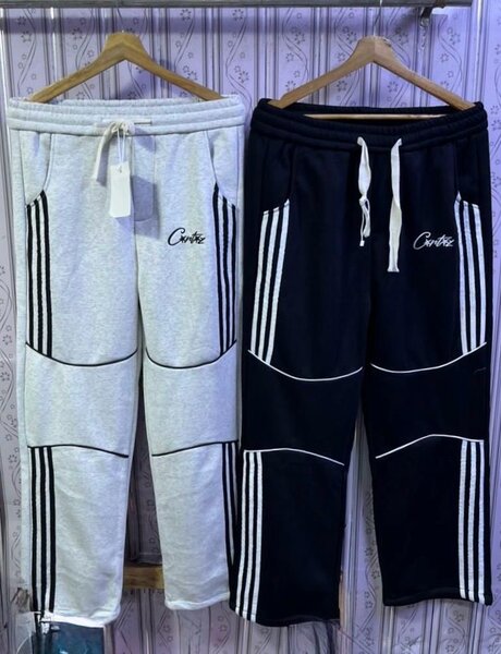 Pantalon de jogging homme noir et gris