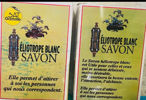 Savon Héliotrope Blanc Attirant
