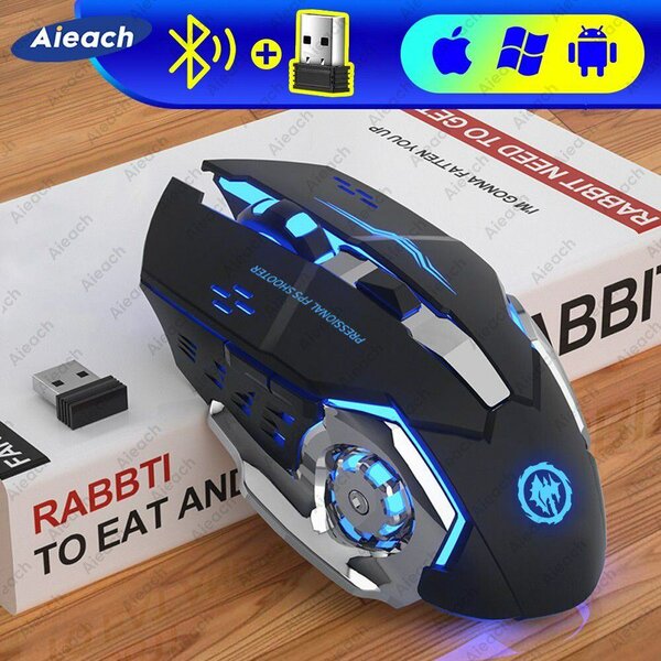 Souris Gamer Sans Fil RGB