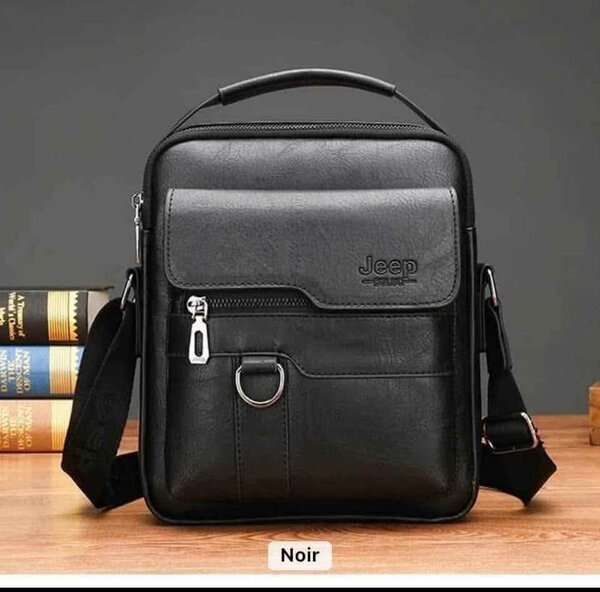 Sac Jeep en cuir pour homme