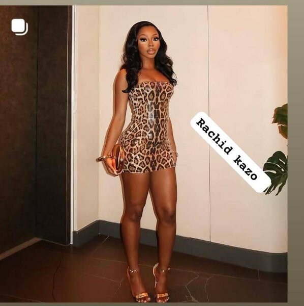 Robe léopard sexy femme