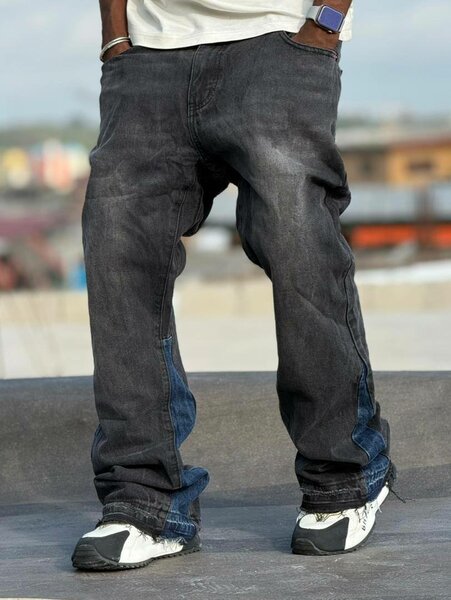 Jeans baggy décontractés homme