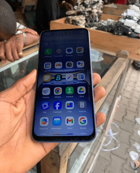 Smartphone Android Bleu