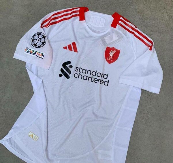 Maillot Liverpool FC Blanc