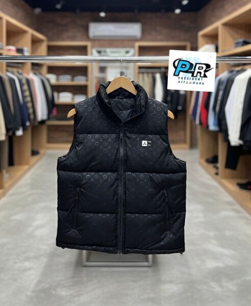 Gilet Doudoune Noir Homme