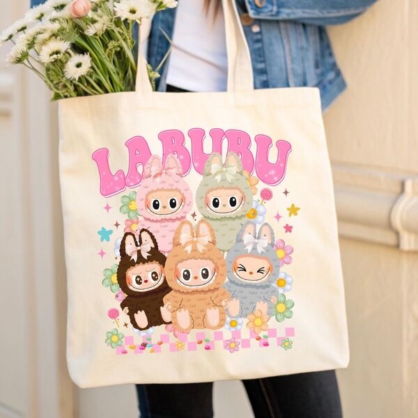 Sac cabas imprimé créatif