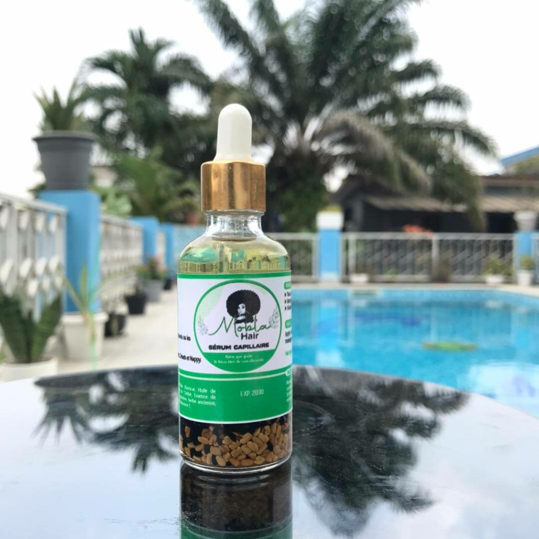 Sérum capillaire naturel pour cheveux