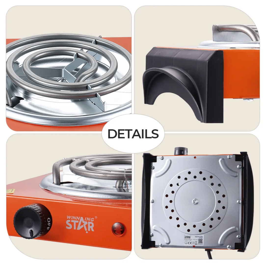 Plaque électrique WINNING STAR