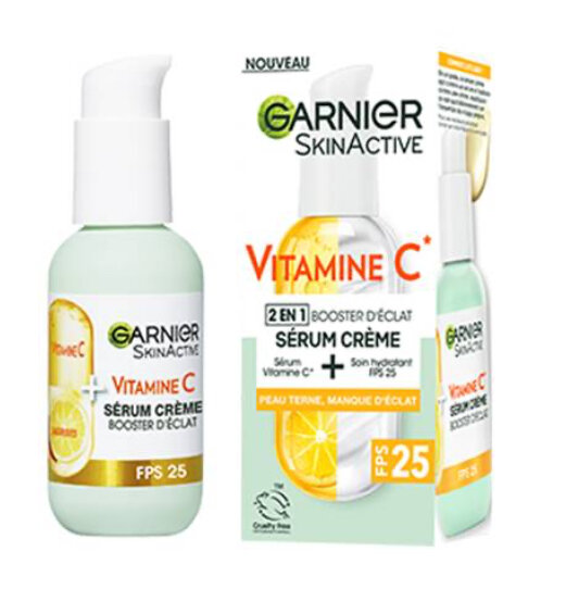 Sérum-Crème Vitamine C Garnier