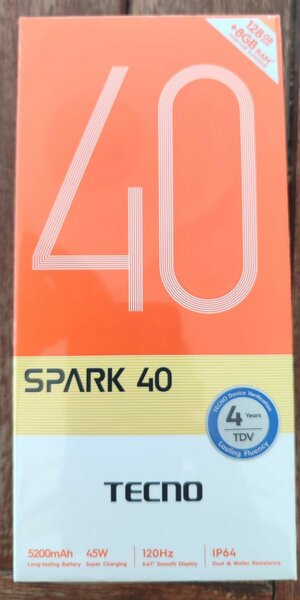 TECNO Spark 40 Smartphone