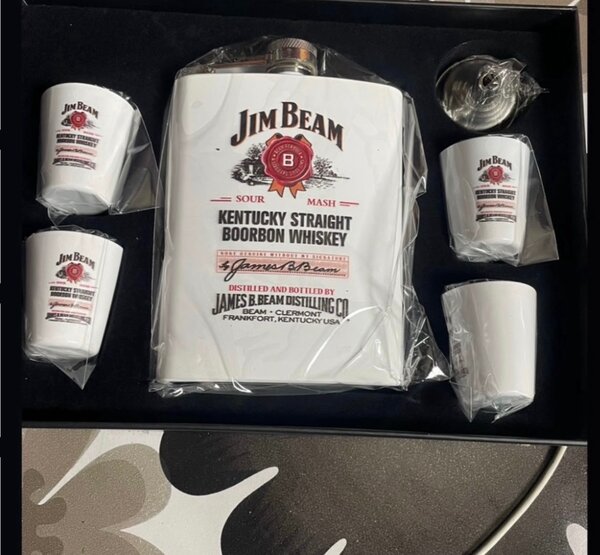 Coffret whisky Jim Beam