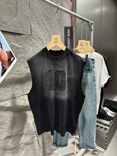 Débardeur Noir Numéro 10