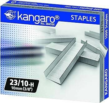 Agrafes Kangaro 23/10-H, 1000 pièces